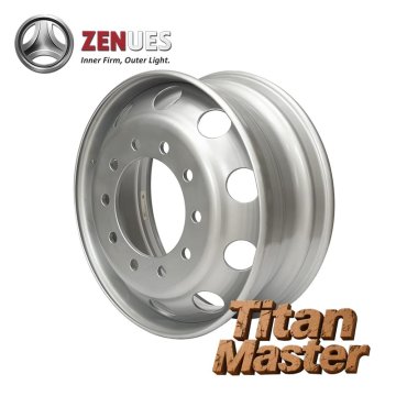 ZENUES TITAN MASTER Series Super-Heavy-Duty Rim 22.5x9.00